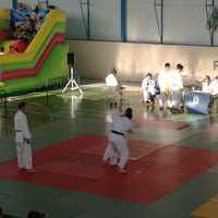 I Festival Judo Lúdico Mancheguito Orgaz-Santacruz en el Pabellón Municipal