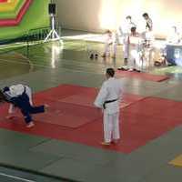 I Festival Judo Lúdico Mancheguito Orgaz-Santacruz en el Pabellón Municipal