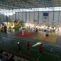 I Festival Judo Lúdico Mancheguito Orgaz-Santacruz en el Pabellón Municipal