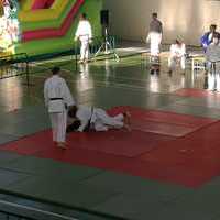 I Festival Judo Lúdico Mancheguito Orgaz-Santacruz en el Pabellón Municipal