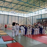 I Festival Judo Lúdico Mancheguito Orgaz-Santacruz en el Pabellón Municipal