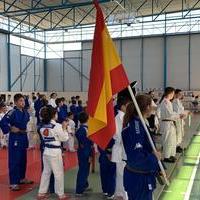 I Festival Judo Lúdico Mancheguito Orgaz-Santacruz en el Pabellón Municipal