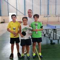 Finalización del VII Torneo de Tenis de Mesa