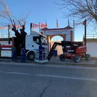 Comienzan las obras de techado de las gradas del Campo de Deportes