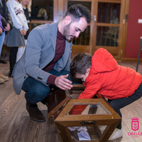 SORTEO JIMENA, REINA INFANTIL Y DAMAS DE LA LII FIESTA DE PRIMAVERA