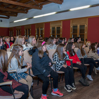 SORTEO JIMENA, REINA INFANTIL Y DAMAS DE LA LII FIESTA DE PRIMAVERA