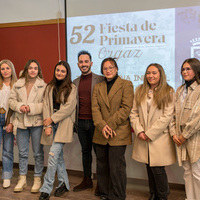 SORTEO JIMENA, REINA INFANTIL Y DAMAS DE LA LII FIESTA DE PRIMAVERA