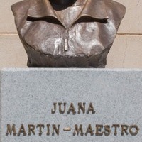 HOMENAJE A JUANA MARTÍN MAESTRO, ALCALDESA DE ARISGOTAS