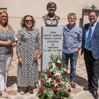 HOMENAJE A JUANA MARTÍN MAESTRO, ALCALDESA DE ARISGOTAS