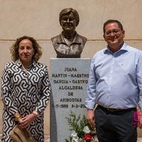 HOMENAJE A JUANA MARTÍN MAESTRO, ALCALDESA DE ARISGOTAS