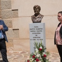 HOMENAJE A JUANA MARTÍN MAESTRO, ALCALDESA DE ARISGOTAS