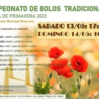 CAMPEONATO DE BOLOS FIESTA DE PRIMAVERA 2023