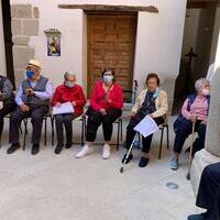 VISITA DEL CENTRO DE DÍA A LA HOSPEDERÍA