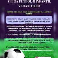 V LIGA FÚTBOL-8 INFANTIL. VERANO 2023