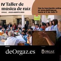 IV TALLER MÚSICA DE RAÍZ 