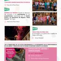 PROGRAMA FERIA Y FIESTAS 2023