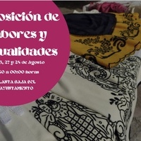 EXPOSICIÓN DE LABORES Y MANUALIDADES