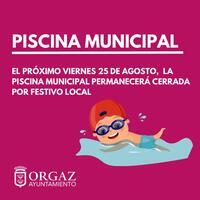 25 DE AGOSTO PISCINA CERRADA