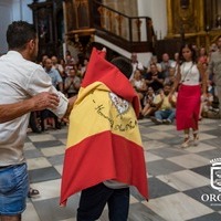 PRESENTACIÓN DE ALABARDAS AL CRISTO