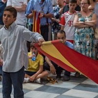 PRESENTACIÓN DE ALABARDAS AL CRISTO