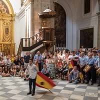 PRESENTACIÓN DE ALABARDAS AL CRISTO