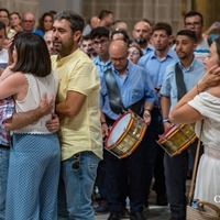 PRESENTACIÓN DE ALABARDAS AL CRISTO