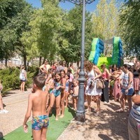 HINCHABLES EN EL PARQUE