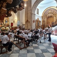 PRESENTACIÓN DE LA BANDA DE MÚSICA AL CRISTO 