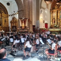 PRESENTACIÓN DE LA BANDA DE MÚSICA AL CRISTO 