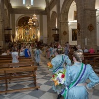 OFRENDA FLORAL AL CRISTO 