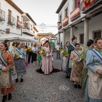 OFRENDA FLORAL AL CRISTO 