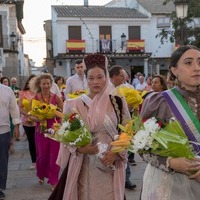 OFRENDA FLORAL AL CRISTO 