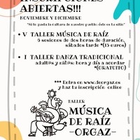 V TALLER MUSICA DE RAIZ