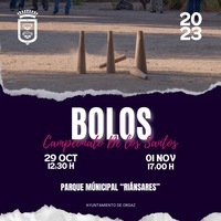 CAMPEONATO DE BOLOS DE “LOS SANTOS”