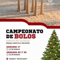 CAMPEONATO DE BOLOS- NAVIDAD 2023