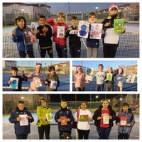 CONCURSO POSTALES NAVIDEÑAS ESCUELA DE TENIS