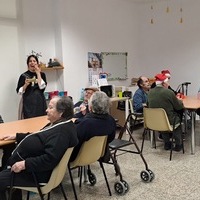 CELEBRANDO LA NOCHEBUENA EN EL CENTRO DE DIA