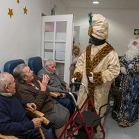 LOS REYES MAGOS EN LA RESIDENCIA