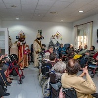 LOS REYES MAGOS EN LA RESIDENCIA