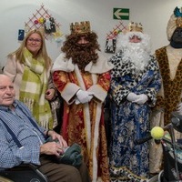 LOS REYES MAGOS EN LA RESIDENCIA