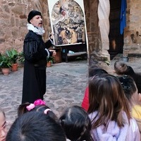 VISITA DEL CICLO  DE INFANTIL AL CASTILLO