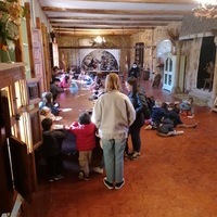 VISITA DEL CICLO  DE INFANTIL AL CASTILLO