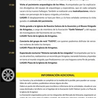 PROGRAMA XIII JORNADA DE LA CULTURA VISIGODA