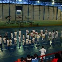 EXHIBICIONES DE KARATE Y PATINAJE