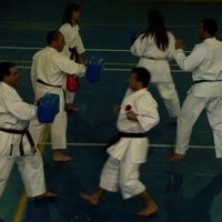 EXHIBICIONES DE KARATE Y PATINAJE