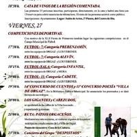 PROGRAMA XLII FIESTA DE PRIMAVERA