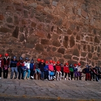 160 NIÑOS HAN VISITADO ESTA SEMANA EL CASTILLO DE LOS CONDES DE ORGAZ