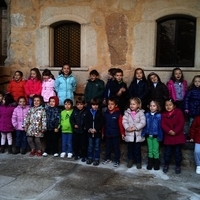 160 NIÑOS HAN VISITADO ESTA SEMANA EL CASTILLO DE LOS CONDES DE ORGAZ