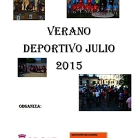 VERANO DEPORTIVO 2015. JULIO