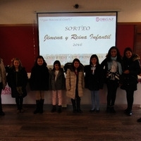 SORTEO JIMENA, REINA INFANTIL Y DAMAS FIESTA DE PRIMAVERA 2016